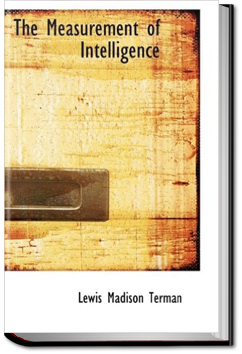 The Measurement of Intelligence | Lewis Terman